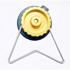 Portable Gas Canister Adapter Converter for Camping Stove Aluminum Build