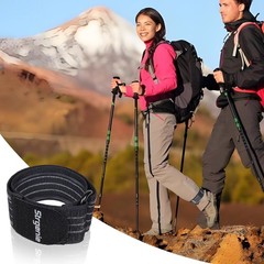 Strgenie Elastic Boot Straps with Anti-Slip Strips, L14.5″xW1.4″, Black-2pcs