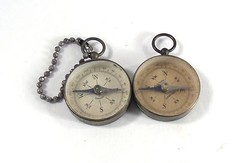 dav TWO GERMAN COMPASSES THALSON
