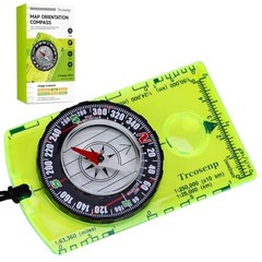 Magnetic Hiking Compass Small Survival Orienteering