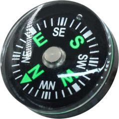 15Pcs 20Mm Compass Bulk, Button Compass Accessories Mini Pocket Compass Tiny