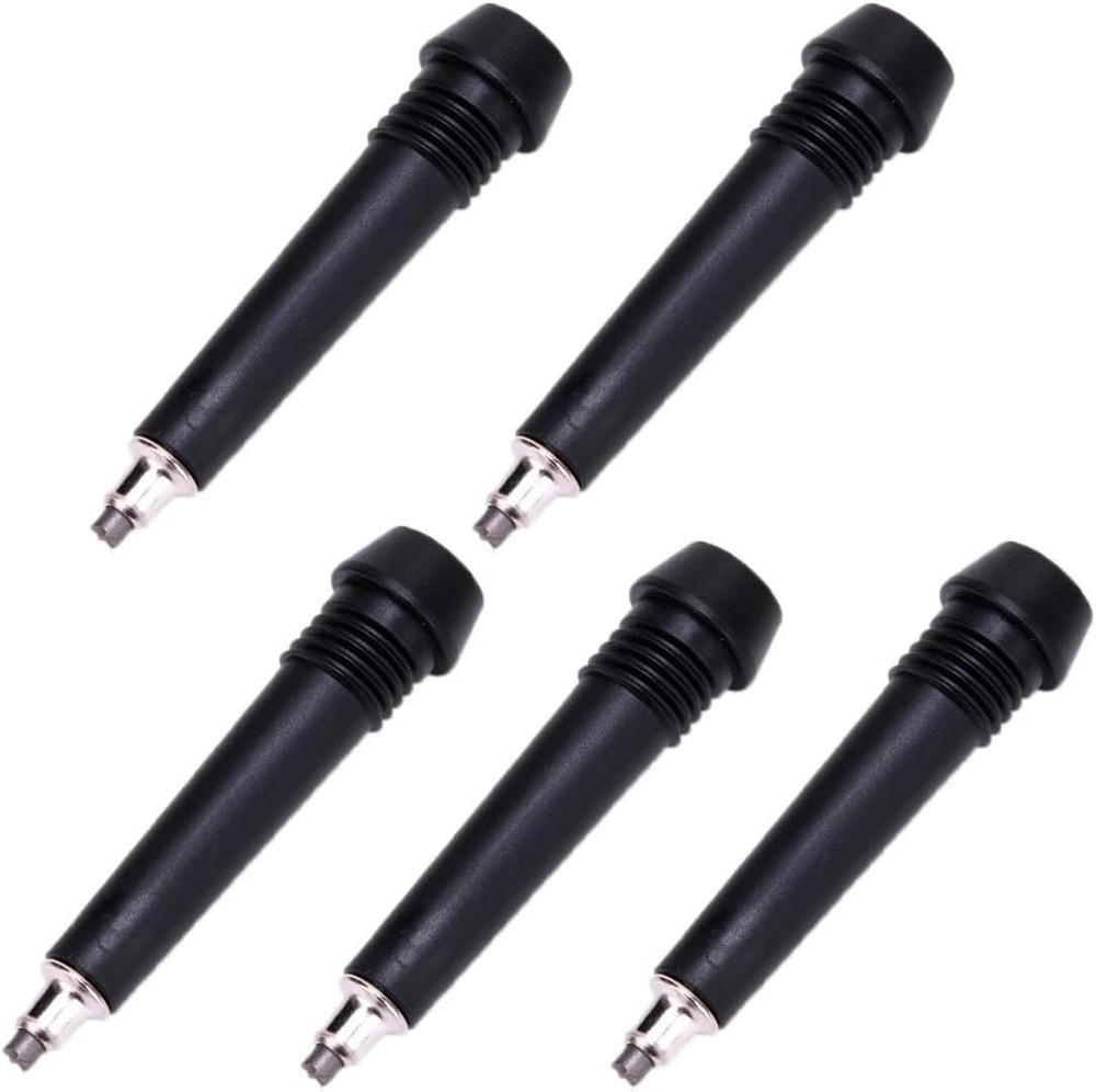 5 Pack Trekking Poles Carbide Tips Replacement Universal Tungsten Steel Rod End