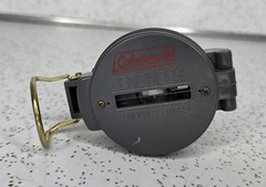 Coleman Lensatic Engineering Hunting Hiking Camping Outdoor Compass Gray