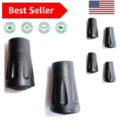 Durable Hiking Trekking Pole Tips – Fits Thin Pole Designs and Protects Floors