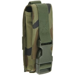 Brandit MOLLE Multi Pouch Medium Pocket Quick-release Buckle PALS Woodland Camo