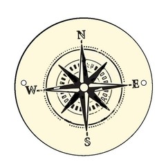 compos WALKING STICK MEDALLION