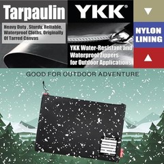 Rough Enough Important Document Organizer Holder Bag File Folder Zipper Pouch