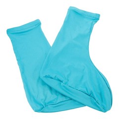 1 Pair Durable Blue Hiking Boot Gaiters Breathable Sandproof Shoe Covers