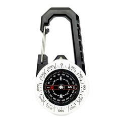 Outdoor Buckle Type Compasses Portable Carabiner Compasses for Hiking and