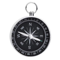 G44 Compass Keychain Pendant Aluminum Alloy Metal Material Portable Gift Mini Po