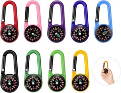 Navigation Compass, Multifunctional Hiking Compass, Waterproof Pocket Compass…