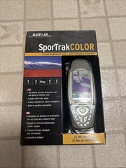 Magellan SporTrak COLOR Handheld Hiking GPS with Color Display, Gray/Black