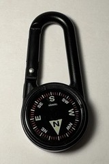Coghlan’s 1985 Carabiner Compass Liquid Filled Emergency Survival Tool