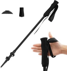 Lightweight 7075 Aluminum Trekking Poles with EVA Handle 2 Pack