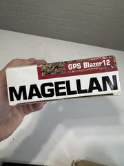 Magellan GPS Blazer 12 Satellite Navigator – tested & works – incl box & instr