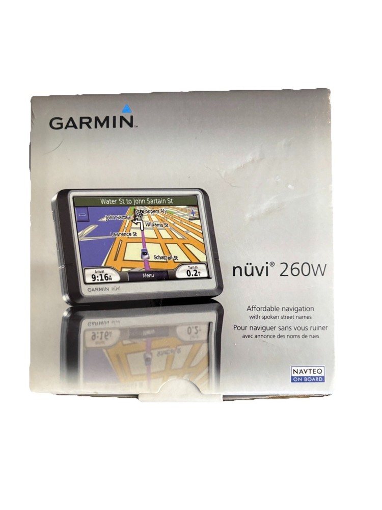 Garmin Nuvi 285 WT GPS Navigation System Global Positioning System New Open Box