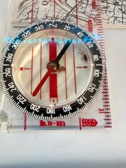 VINTAGE NOS YCM ORIENTEERING COMPASS 14-805