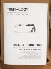 TREK-Z SE : FOLDABLE TREKKING HIKING POLES (2 Poles in Package)