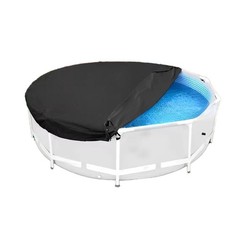 Sturdy Lightweight Pool Cover for Round Pools 4FT 6FT 8FT 10FT 12FT 15FT