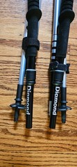 Black Diamond Distance Z 110cm Aluminum Folding Trekking Poles – Pewter