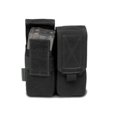 ELITE OPS DOUBLE MOLLE MAGAZINE POUCH SUIT 5.56mm DOUBLE SHINGLE CORDURA DM4