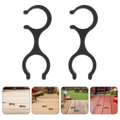40 Pcs Walking Pole Clamps Plastic Buckle Clips Trekking Pole Clip Holder