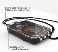 Robust Expedition S Compass with Global Needle – Lightweight & Waterproof Design