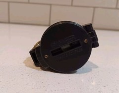 Vintage Engineer Lensatic Military Style Compass – Taiwan – Clean