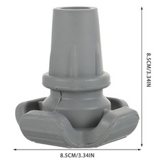 Crutches Bottom Rubber Piece Tips for Walking Canes Feet Cap Anti Skid Pads