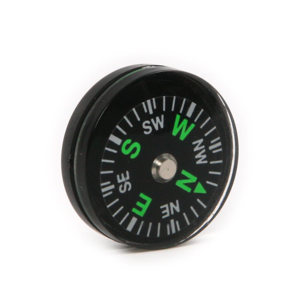 10Pcs 25mm Mini Liquid Filled Button Compass for Outdoor Sport Hiking Camping