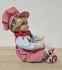 Artist doll porcelain doll doll 28 cm collector rarity Vintage