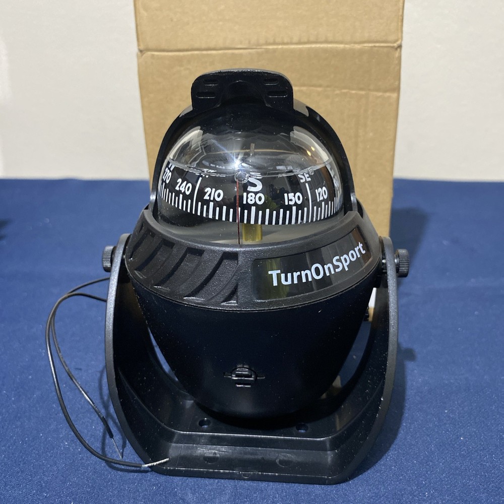 Boat Compass Dash Mount Flush – Boating Compass Dashboard Suction – Navigation