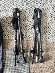 Yukon Charlie’s Carbon Lite Flipout Adjustable Trekking Poles Collapsable