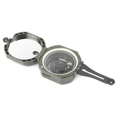 Pocket Transit Army Geology Compass for Outdoor Hiking Camping Survival Marching