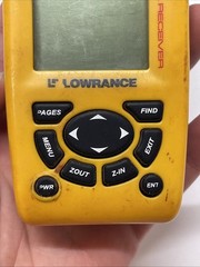 LOWRANCE FINDER GO HANDHELD GPS – 16 CHANNEL RECEIVER