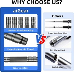 G2 Tactical Hiking Stick – 5-Section Adjustable Trekking Poles with Survival Kit