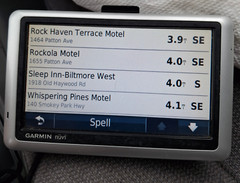 Garmin Nüvi 1450 Auto GPS – Bundle 12v Charging Cable New Suction Base/See Video