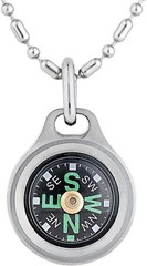 Pocket Compass – Durable Titanium Waterproof Survival Necklace