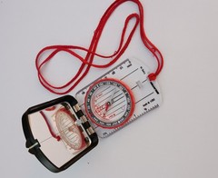 Wilderness Scout Geocaching Mountaineer Hiking Guide Brunton Sportsman’s Compass