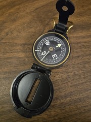 Engineer Lensatic Compass Japan Plastic Brass Working