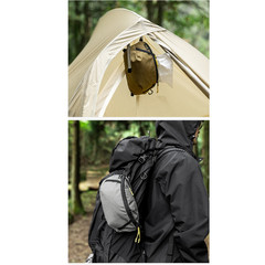 Sport Waist Bag Hiking Climbing Waterproof Ultralight 106g Large Capacity