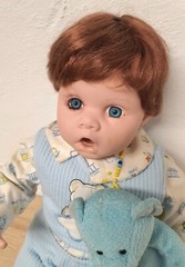 Artist Doll Vinyl Doll Doll NJSF Limited 40cm Sitting Collector HTF Vintage