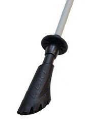 LEKI Nordic Walking Flash Carbon White/Black/Green 115cm 115 cm, White