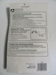 Lensatic Compass Liquid Filled With Luminous Dial – Ozark Trail – New in Package