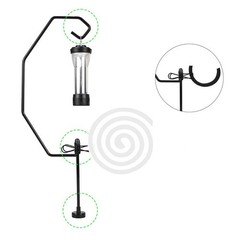 Camping Light for stand with Magnetic Base for Tables and Outdoor Activities