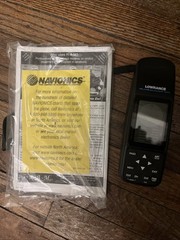 Lowrance Global map 100 Portable Handheld GPS Receiver Digital W Box & Manual