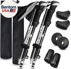 Hiking Poles Collapsible Trekking Poles – Aluminum Alloy 7075 Walking Sticks for