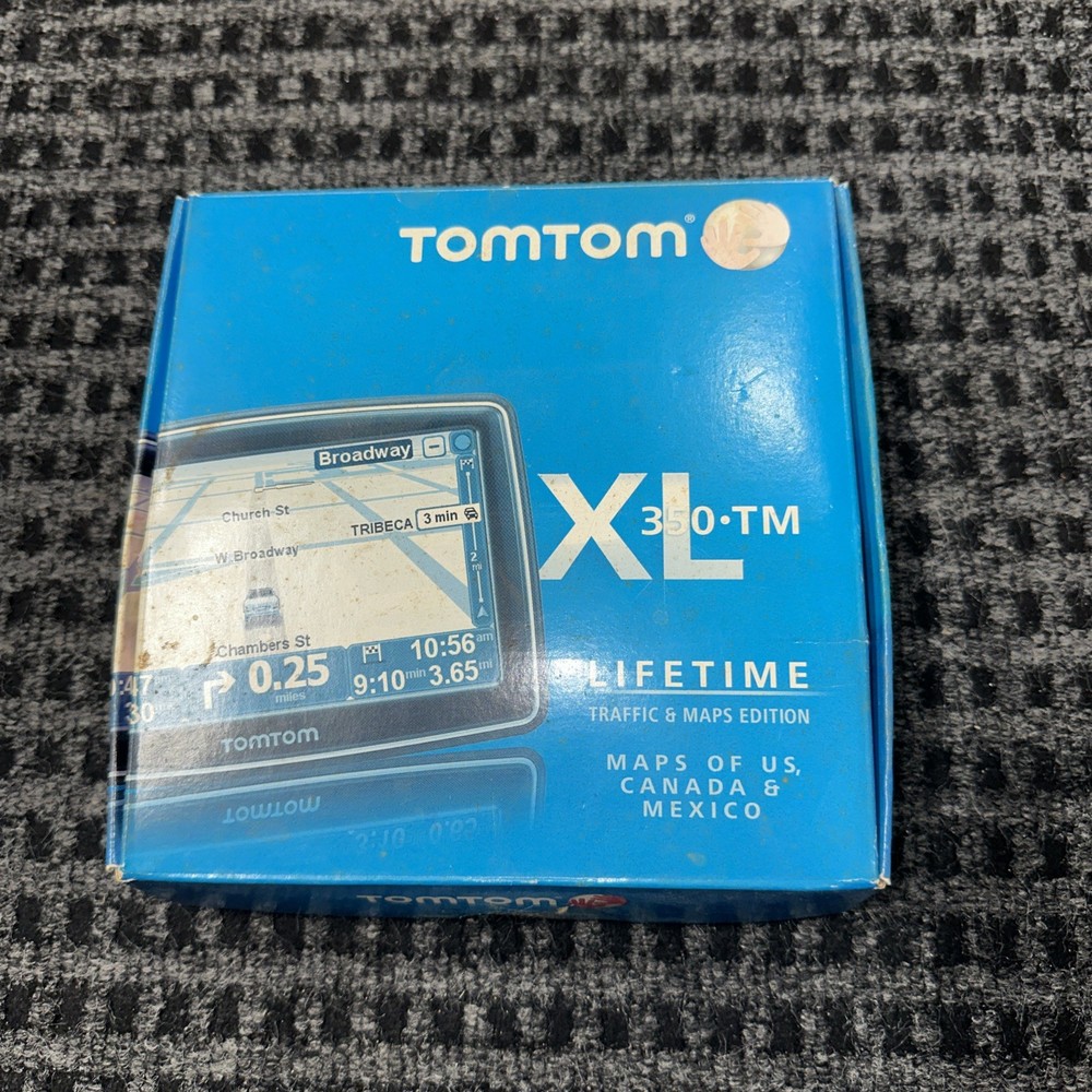 TomTom XL 350-TM GPS US/Canada/Mexico Traffic & Maps Edition Open Box