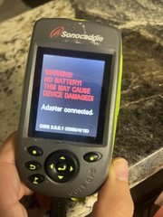 Sonocaddie Golf GPS V300 Range Finder – Needs Battery