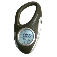 Hiking Essential Portable Electric Altimeter with Temperature Display Feature
